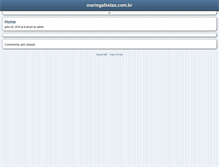 Tablet Screenshot of maringafestas.com.br